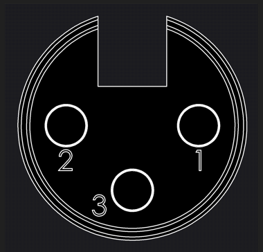 XLR Connector Pinout