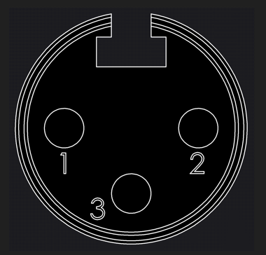 XLR Connector Pinout