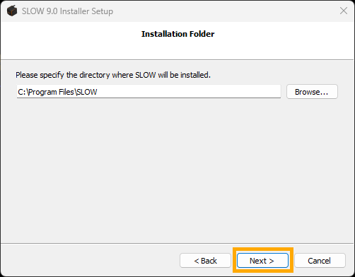 SLOW Install-Extraction