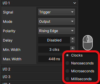 IO Manipulation Units